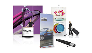 Roll-up Pop-up Messevegg