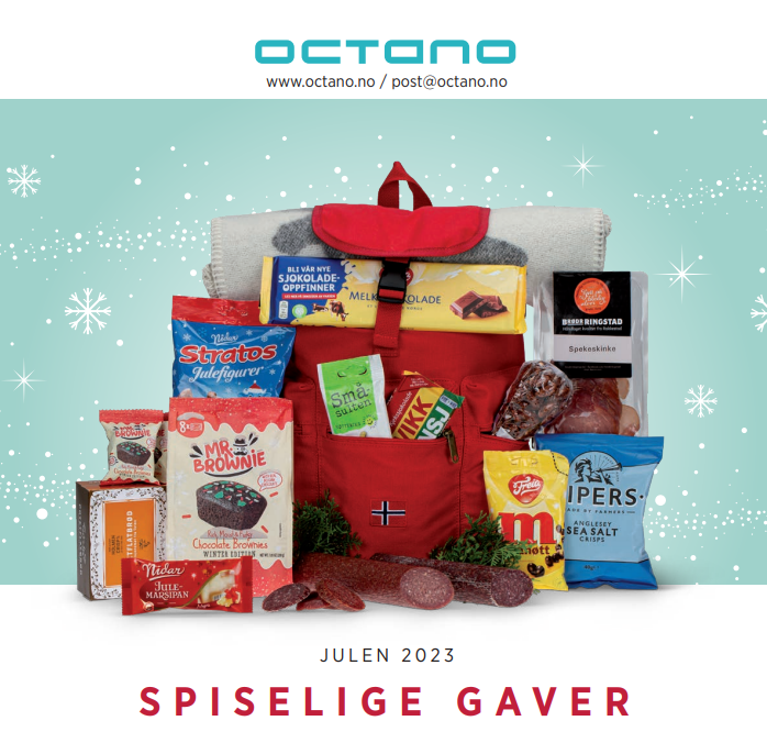 Nå er julens spiselige gaver klare. Se hele katalogen med fristende gaver!