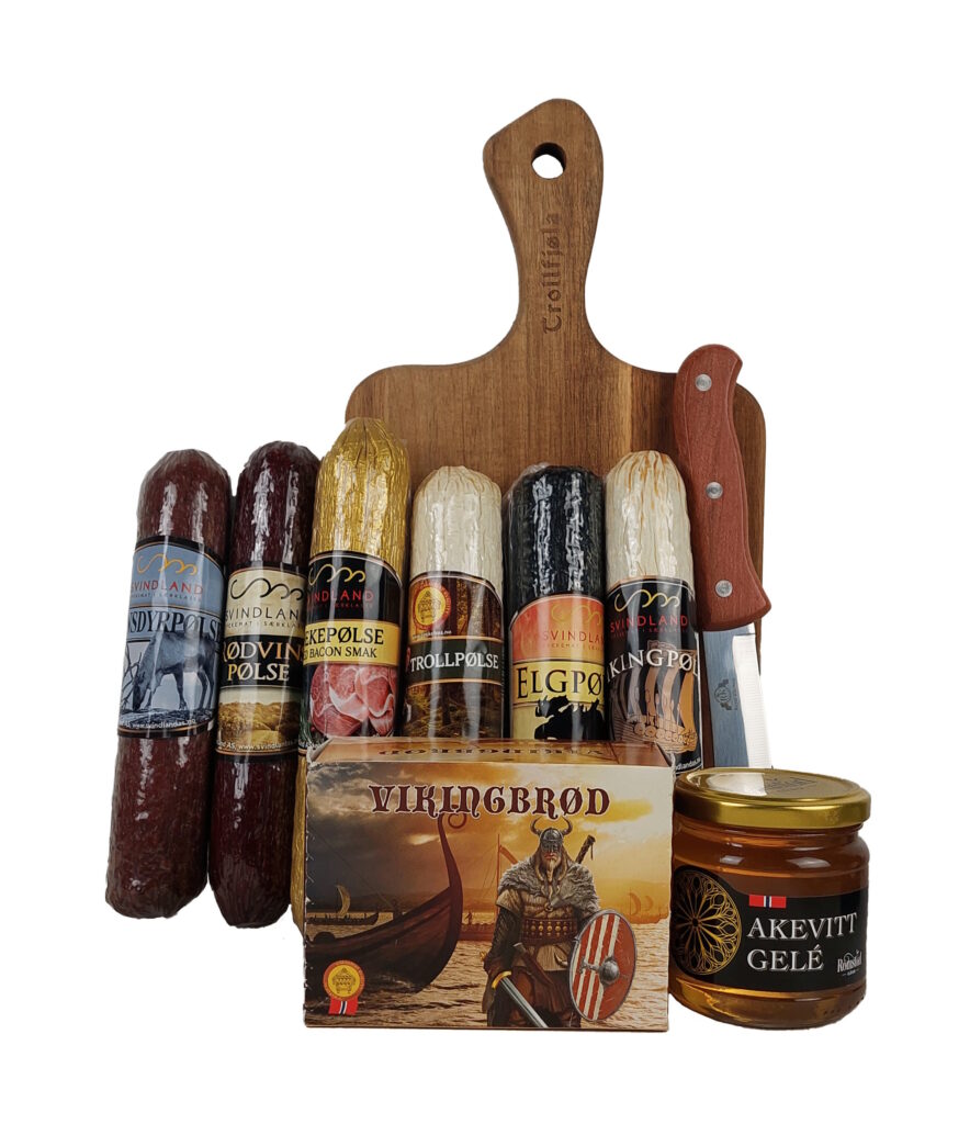 Her har vi satt sammen pakker av delikatesser for å skape den perfekte mat-gaven. Bestill allerede i dag!